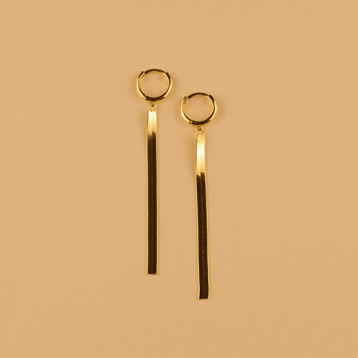 ORECCHINI HOOPS IN ORO PENDENT
