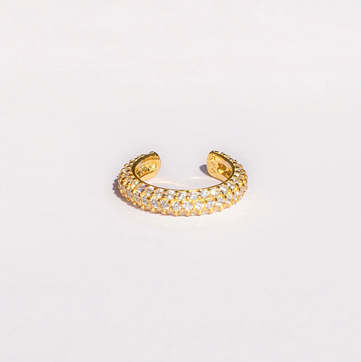ORECCHINI EAR CUFF IN ORO E ZIRCONI MELANY