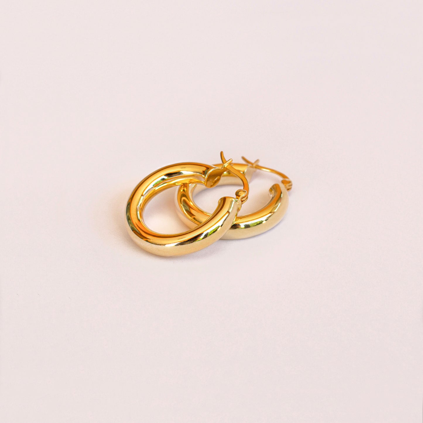 ORECCHINI HOOPS IN ORO LAUREN