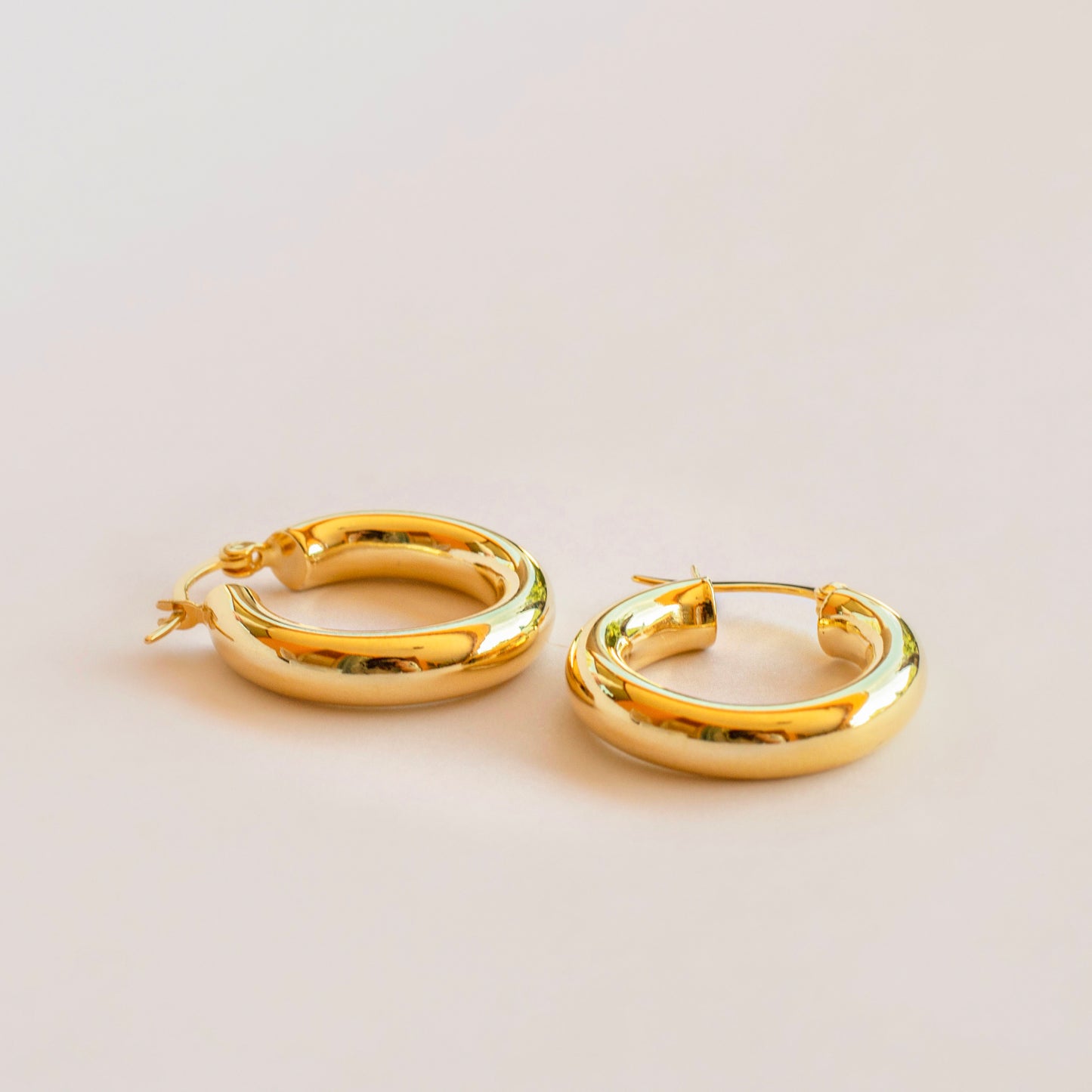 ORECCHINI HOOPS IN ORO LAUREN