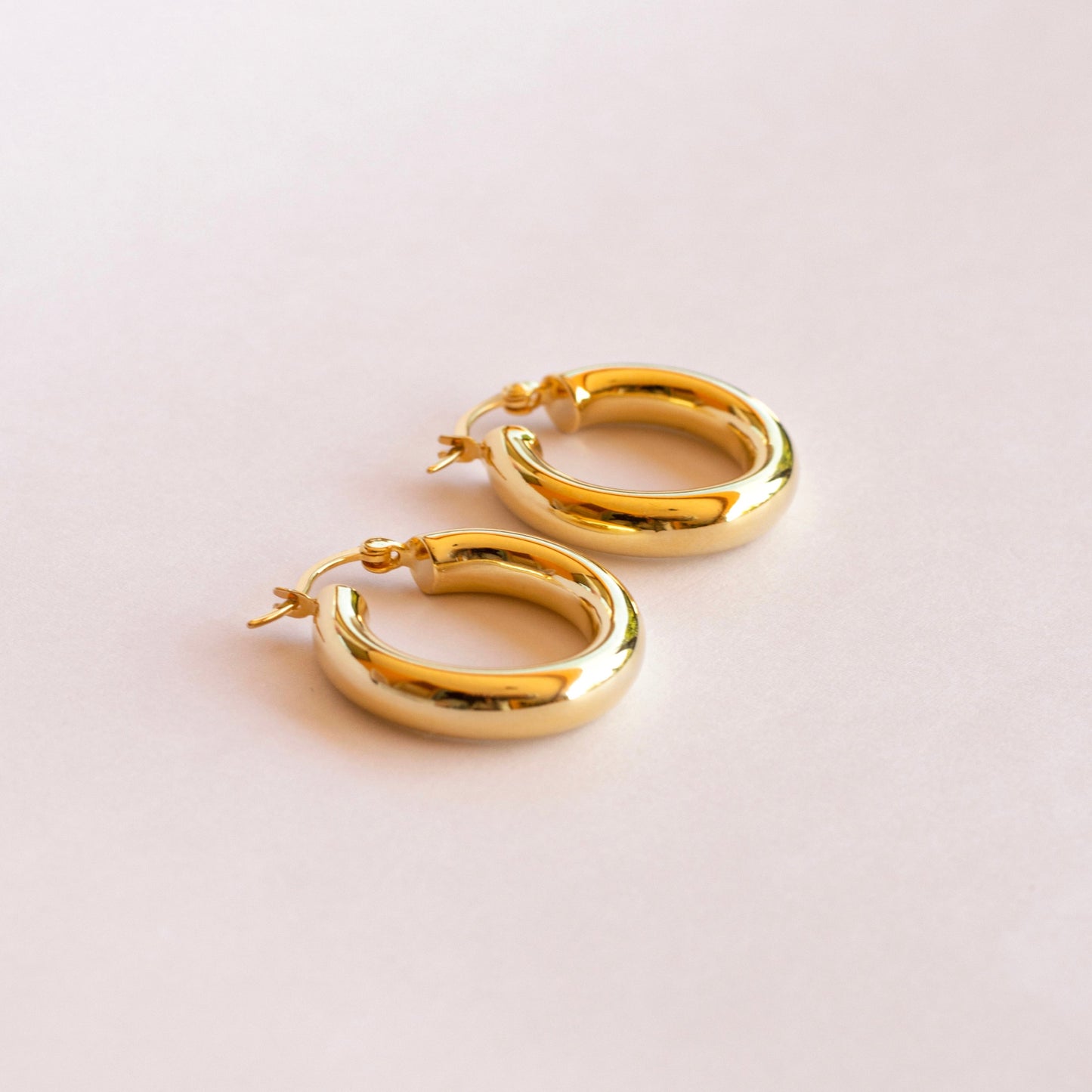 ORECCHINI HOOPS IN ORO LAUREN