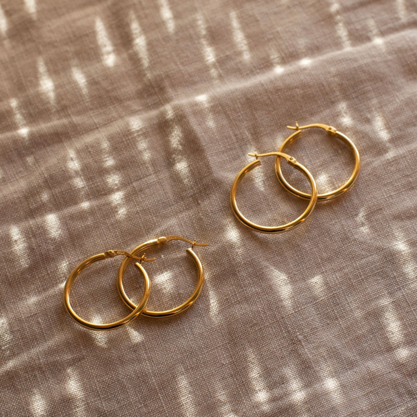 ORECCHINI HOOPS IN ORO CARRY