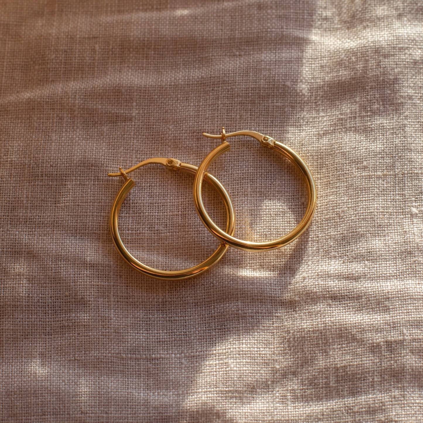 ORECCHINI HOOPS IN ORO CARRY