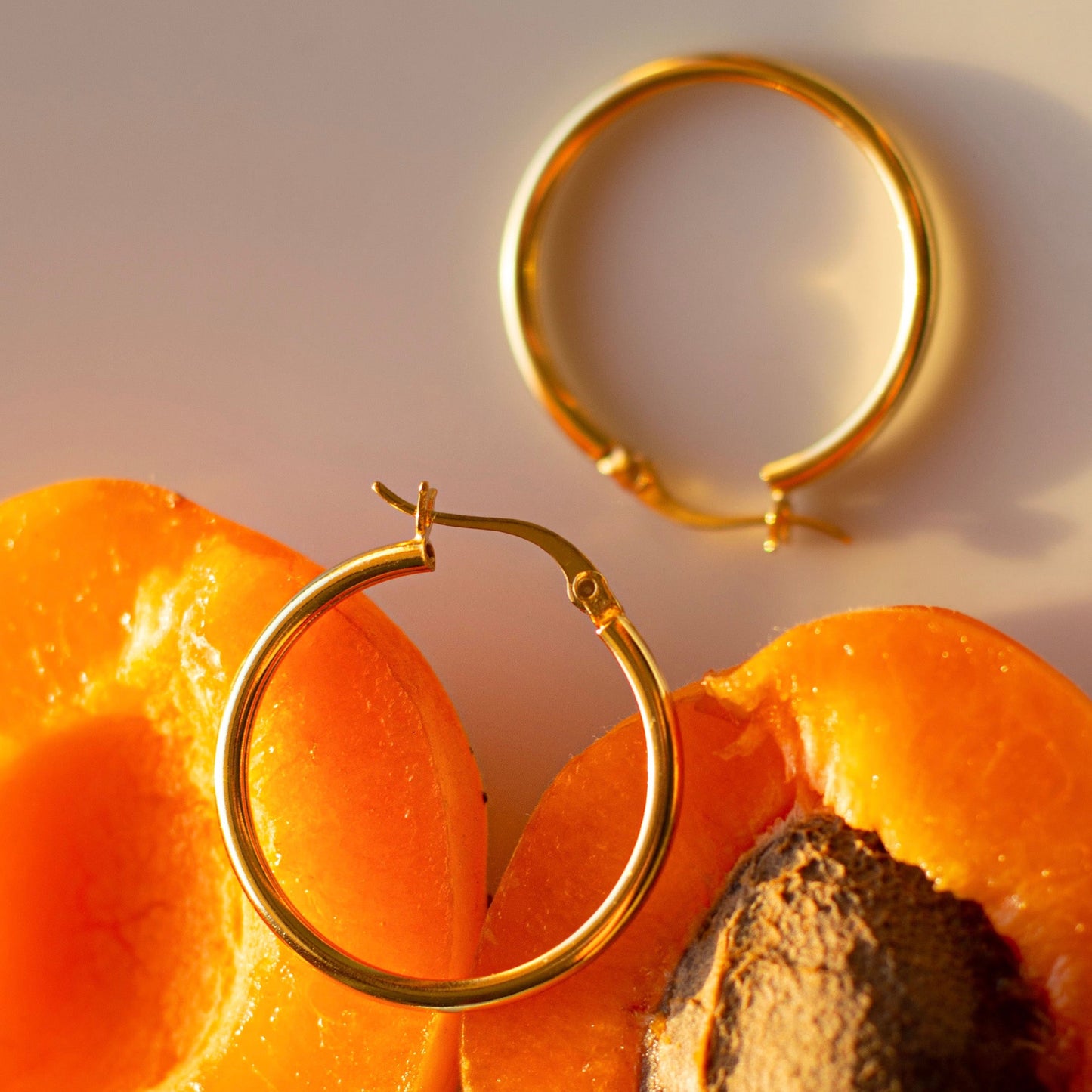 ORECCHINI HOOPS IN ORO CARRY