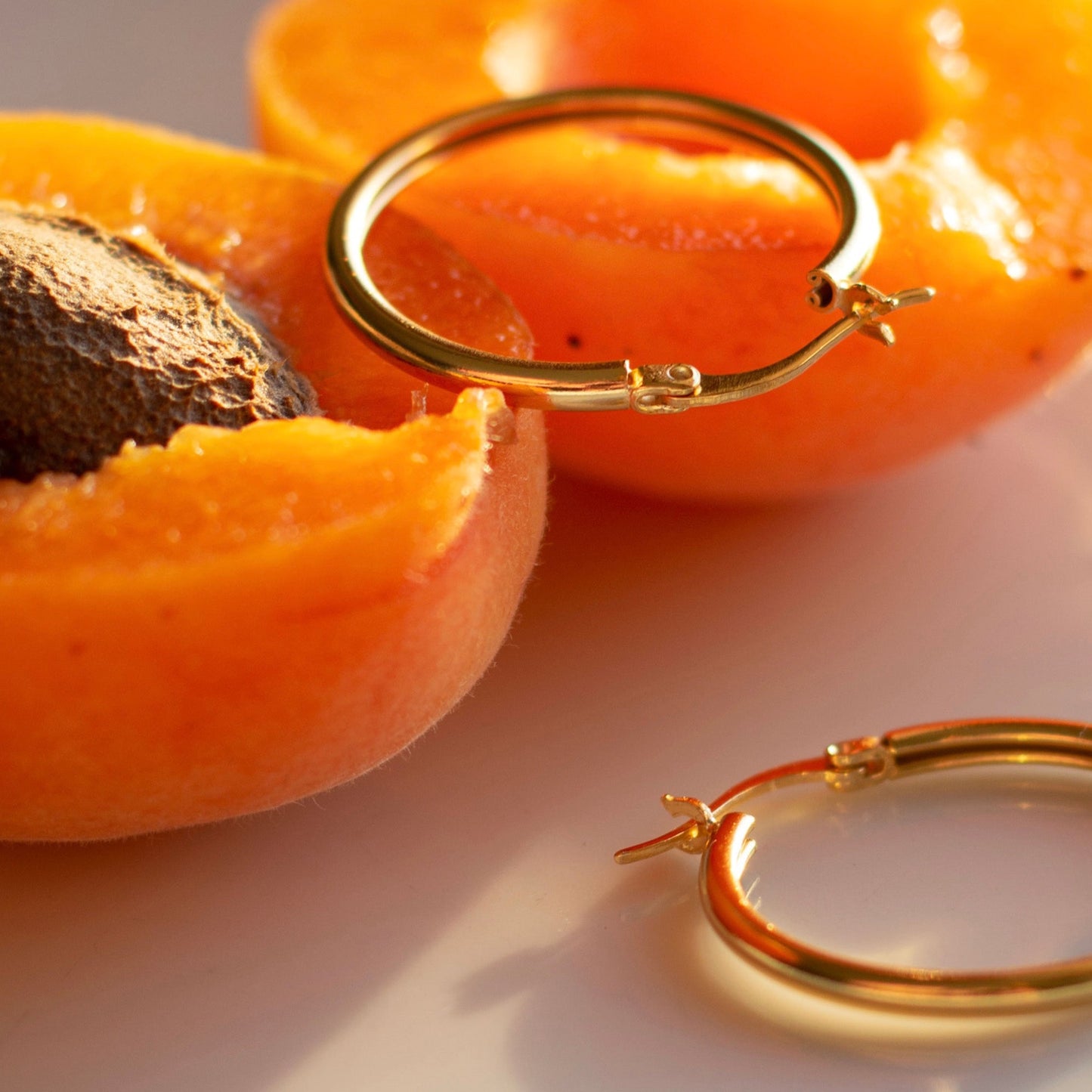 ORECCHINI HOOPS IN ORO CARRY