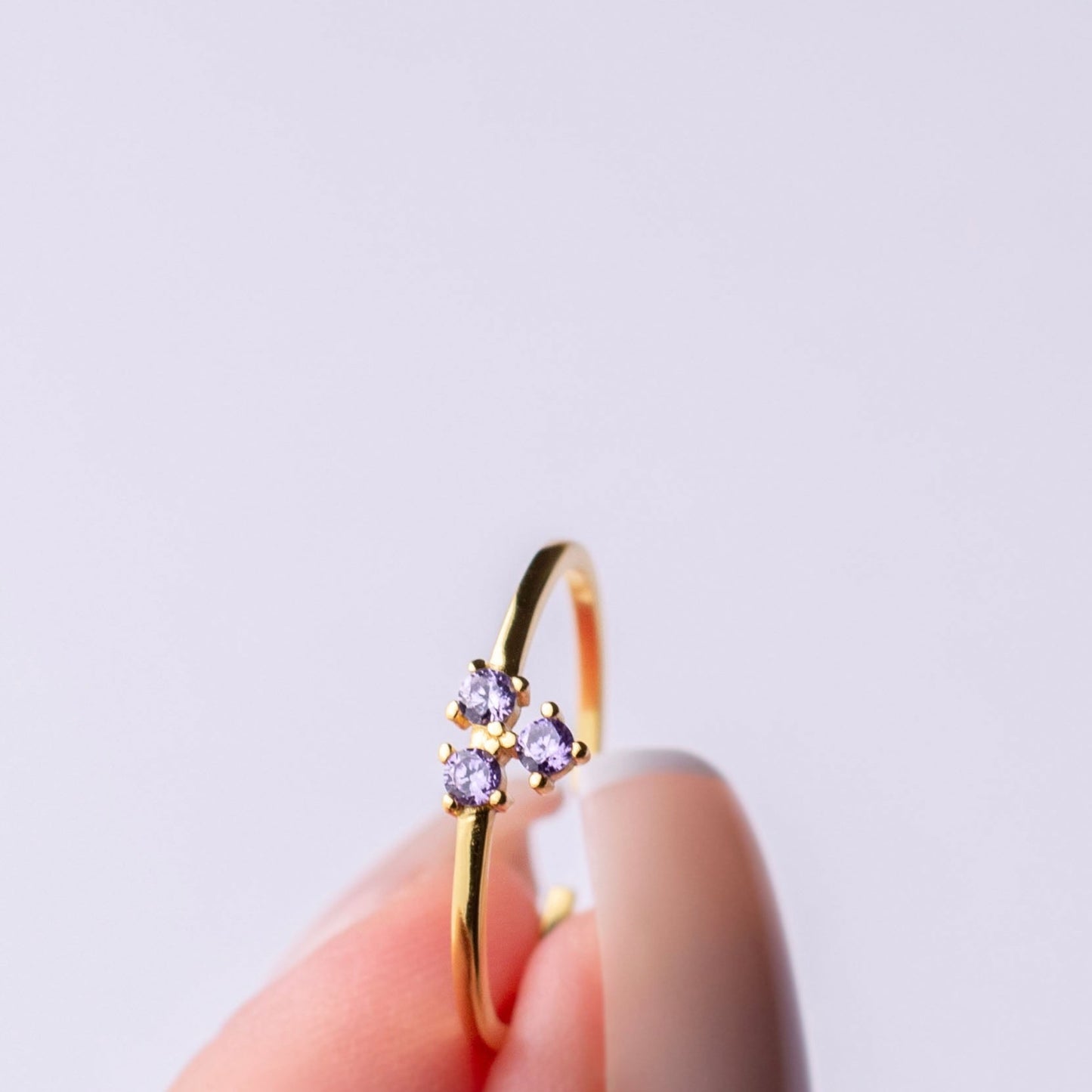 ANELLO IN ORO PURPLE