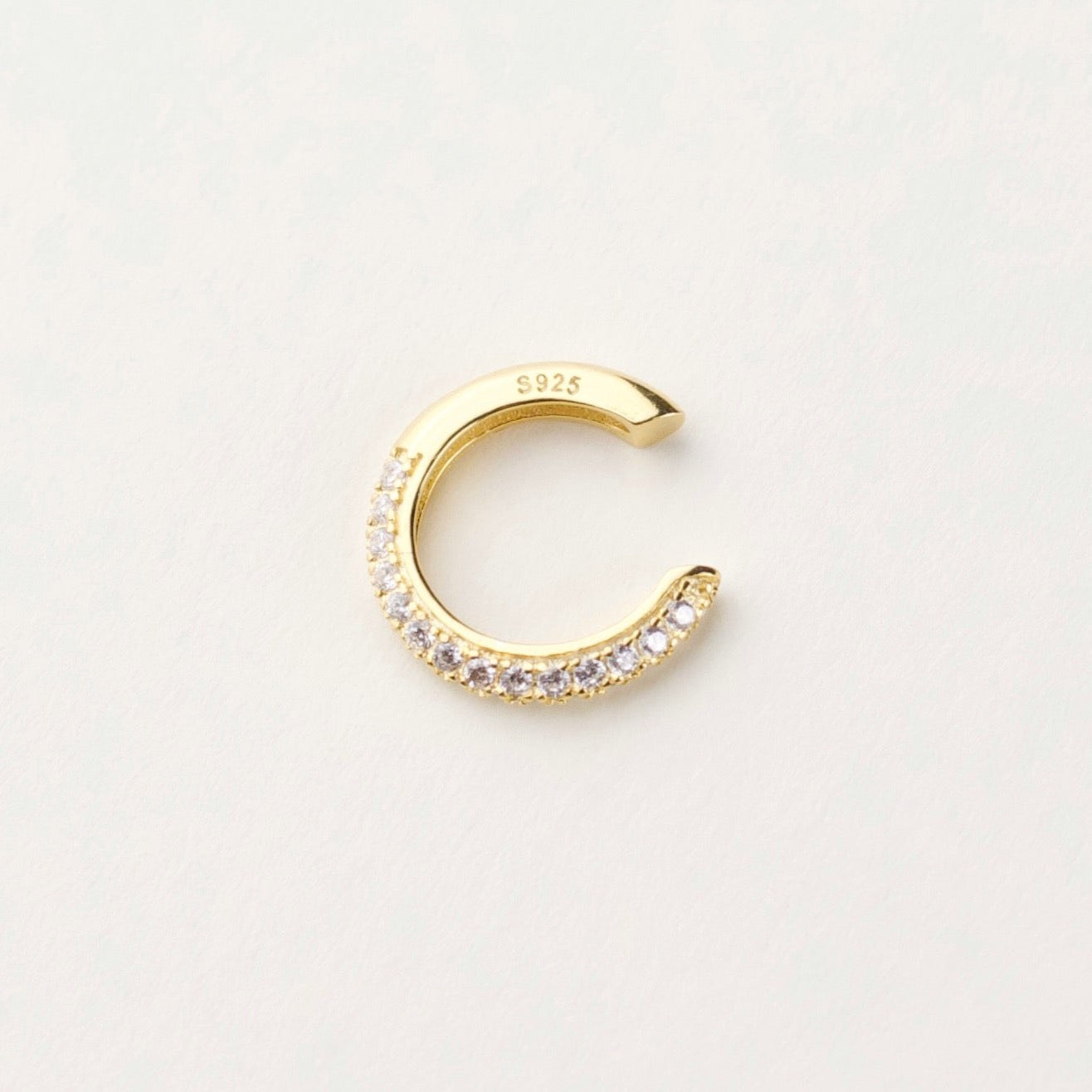 ORECCHINI EAR CUFF IN ORO E ZIRCONI CHERRY