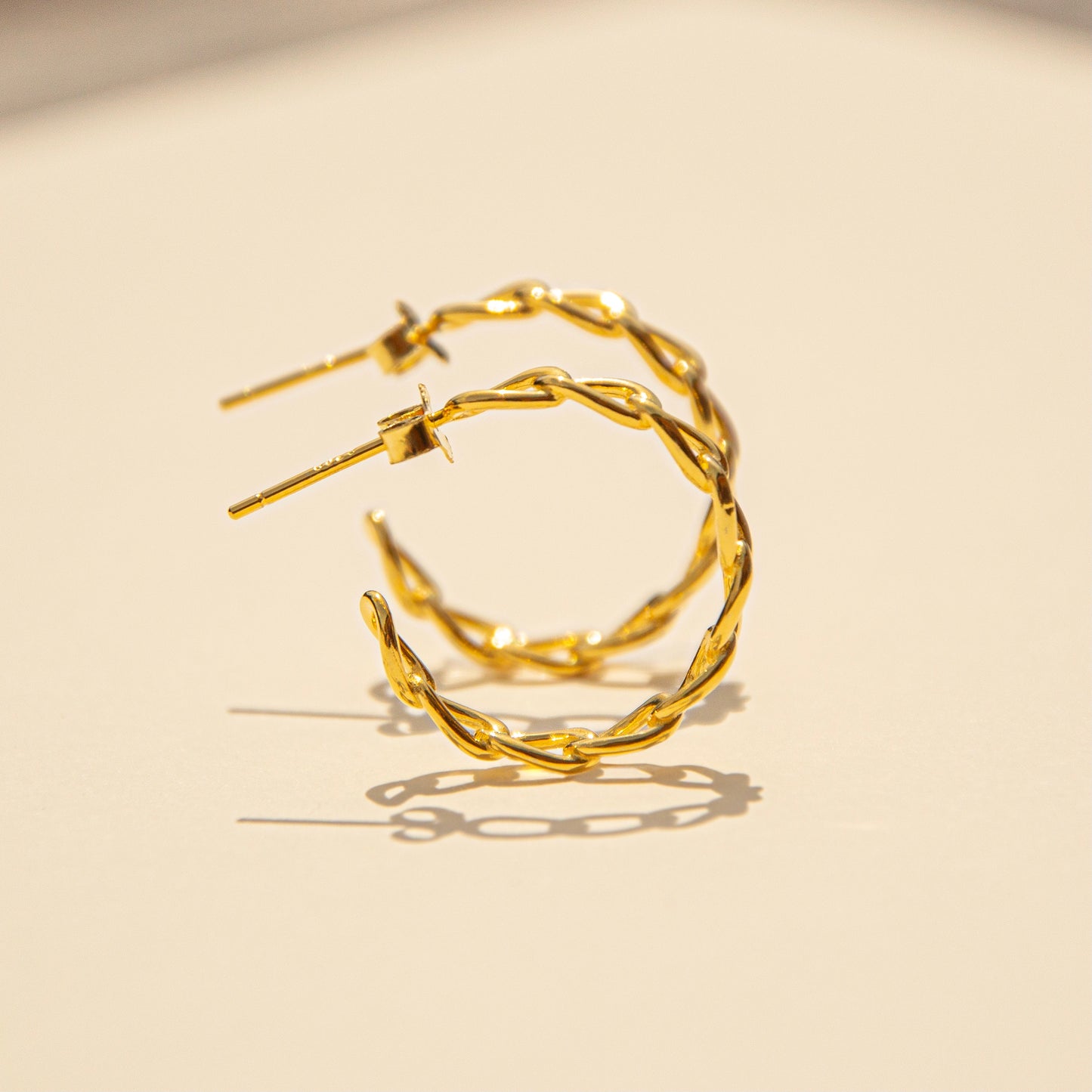 ORECCHINI HOOPS IN ORO ALCHIMIA
